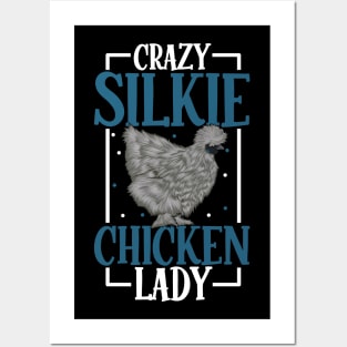 I love my Silkie Chicken - Cluck Yeah Posters and Art